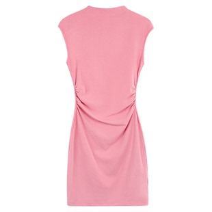 MULVAN 【现货6.5折】设计感针织连衣裙女收腰显瘦包臀裙气质短裙