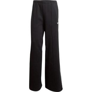 Adidas/阿迪达斯官方正品三叶草女士运动阔腿刺绣耐穿长裤JV7473