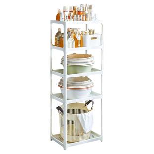 浴室置物架脸盆架子卫生间洗衣机液水桶厕所澡收纳储推车多层落地