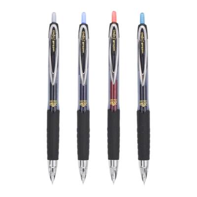 日本uniball三菱中性笔figno按动UMN-207学生0.5考试用刷题笔黑色水笔umr85笔芯走珠笔办公签字笔旗舰店