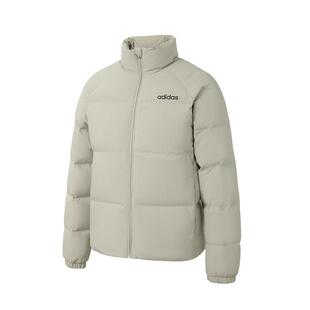 【自营】阿迪达斯ADIDAS男款女款防风连帽运动休闲羽绒服保暖鸭绒