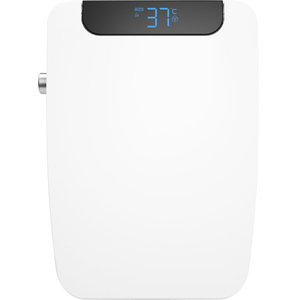 全自动翻盖方形智能马桶盖即热式加热电动短小款坐便器盖板洁身器