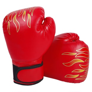曼迪卡威儿童拳击手套男女童搏击散打训练成人格斗专业拳套打沙袋