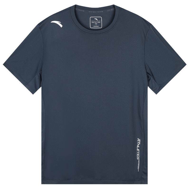 安踏短袖T恤男冰丝健身速干衣2026夏季官方旗舰吸湿透气运动上衣