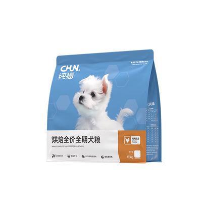 纯福烘焙全价全期犬粮