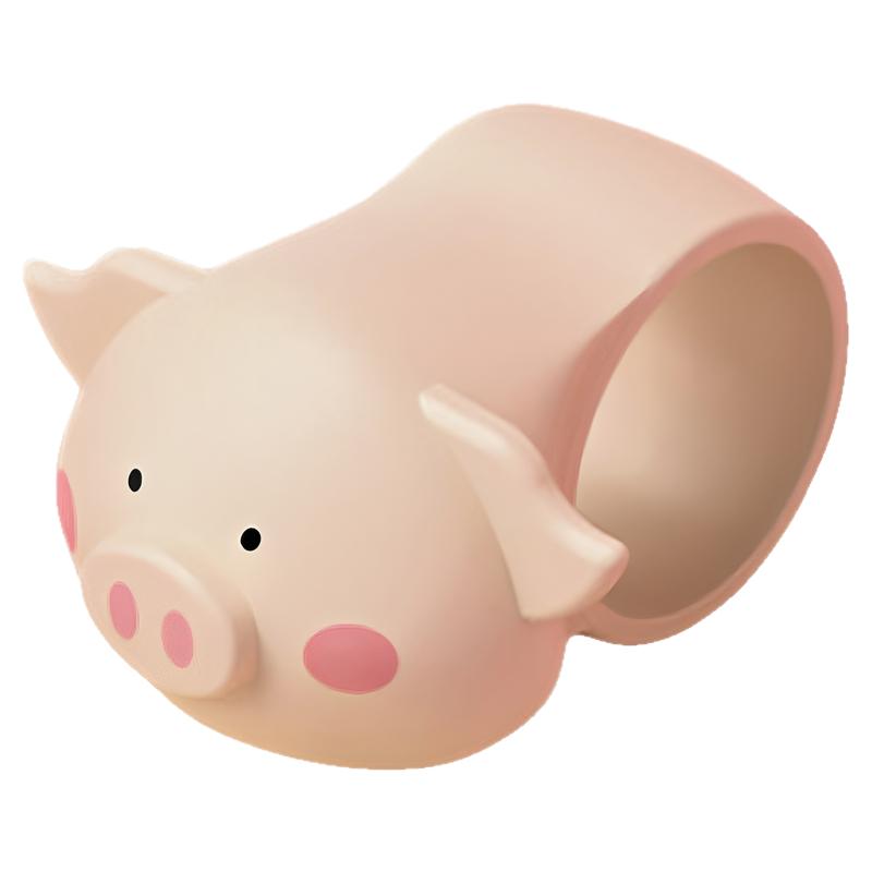 萌猪加厚门把手防撞贴保护套