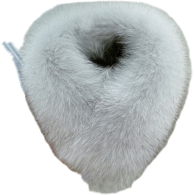 整皮秋冬反面领子真毛加厚围巾