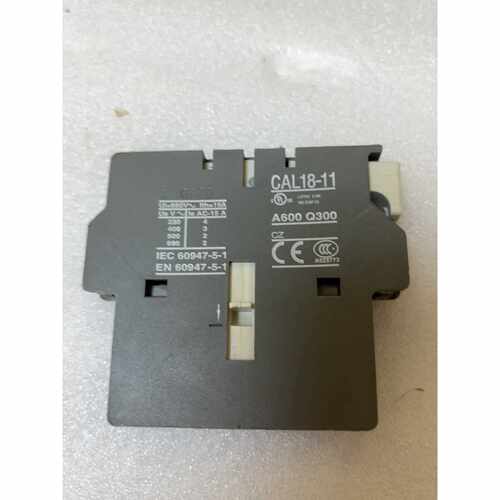 议价ABB CAL18-11辅助触点，一常开一常闭，690V 1