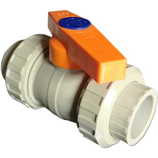 ppr全塑双活接球阀 灰色活接阀门热熔水管110 90 75 63 50 dn25