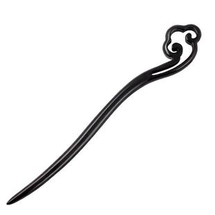 如意发簪檀木古风女高级感木簪新中式2026新款木质发钗簪子头饰