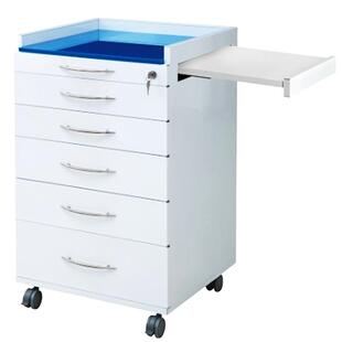 牙科移动边柜不锈钢工具柜口腔医疗边柜诊所收纳柜小推车牙科边柜