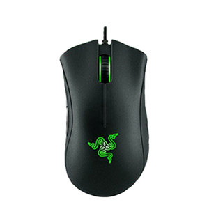 Razer雷蛇炼狱蝰蛇标准版黑白色USB电脑电竞LOL有线游戏鼠标
