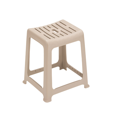茶花加厚塑料凳子成人浴室餐桌高凳家用耐用简约板凳防滑圆凳