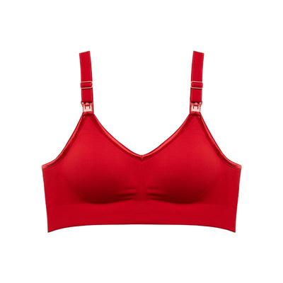 宫熏本命年孕妇内衣无痕哺乳文胸