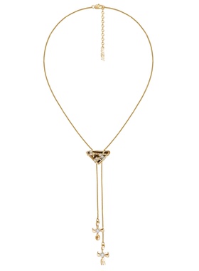 MASW麻秀高级感抽拉长款毛衣链