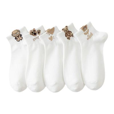 短筒袜子女短袜春夏季薄款网红爆款吸汗透气ins潮百搭个性小白袜