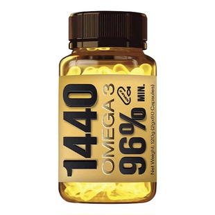 PNZ1440mgOmega3深海鱼油实测高纯度高EPA护心脑送父母胶囊