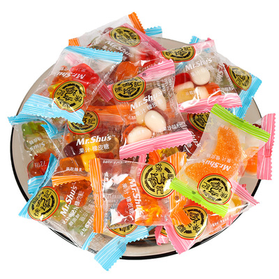 徐福记散装500g结婚庆招待橡皮糖