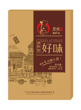 聚馥食材20%牛肉熬酱卤料包