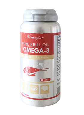 一瓶挪威 biopharma南极磷虾油虾青素进口DHA鱼油补充大脑omega3