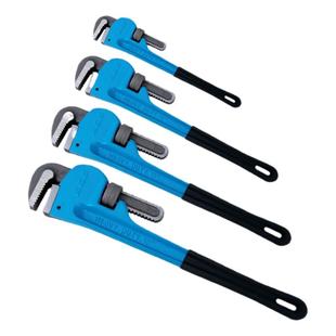 青海湖工具正品美式管子钳水暖工圆管夹持12-48装修牙钳手动管钳