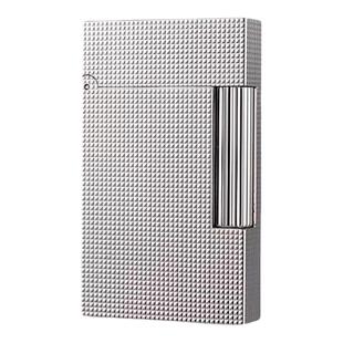 法国正品皇家都澎朗声打火机cling微钻石菱纹纯铜充气男高端礼品