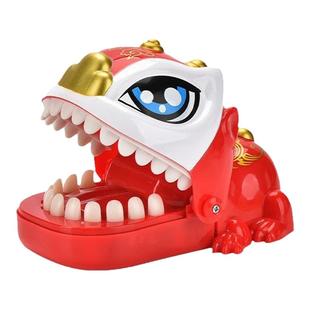 网红儿童咬手指醒狮牙齿恐龙拔牙咬人解压神器咬手的整蛊抖音玩具