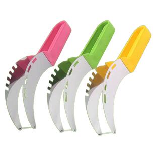 不锈钢切西瓜切块神器多功能家用开瓜分割器水果勺挖球大号去籽器