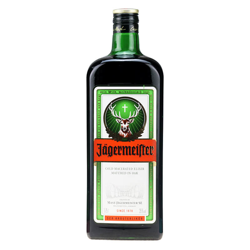 德国JAGERMEISTER野格圣鹿利口酒1.75升野格力娇酒1750ml行货