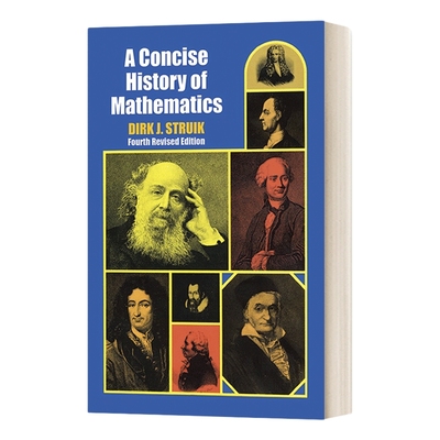 英文原版 A Concise History of Mathematics Fourth Revised Edition  数学简史 第四版 英文版 进口英语原版书籍