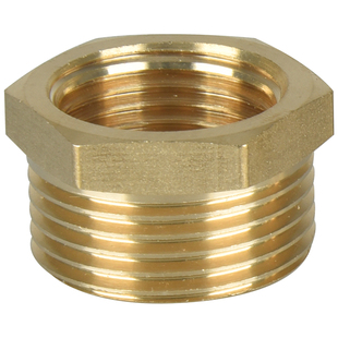 加厚全铜补芯变径接头1寸变6分转4分补心水管燃气管大小头转换头