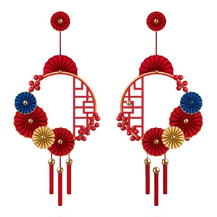 新年贴纸玻璃马年窗花厨房门贴对联春节装饰乔迁春联过年静电年画