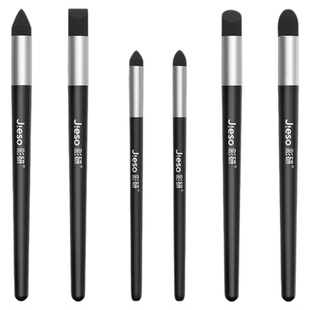 彩研揉擦笔油画棒素描专用套装美术生工具重彩油画色粉尖圆双头diy软蜡笔画画晕染混色高光可擦笔刀绘画调色