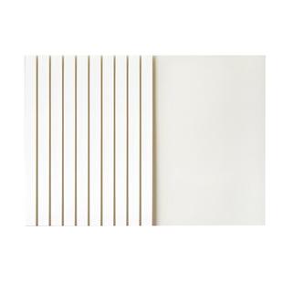 得力热熔封套 装订机专用透明热熔塑封套A4装订合同标书纸质封皮a4文件胶装机塑封封面封皮10/包