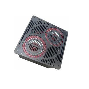 台式电脑音响内置USB声卡一线通带麦克风重低音炮9针12CM风扇音箱