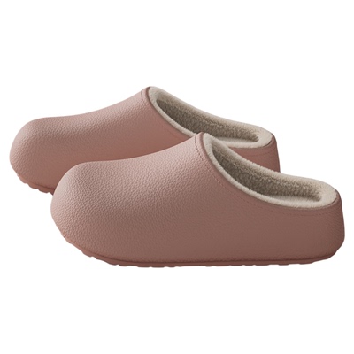 防水棉拖鞋女2025新款秋冬季外穿