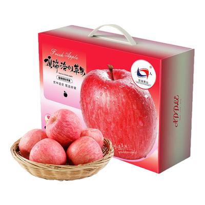 洛川红富士苹果新鲜20枚包邮