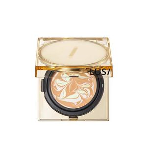 韩国鹿里水润精华水粉膏遮瑕三色拉花气垫粉饼提亮肤色遮盖斑点