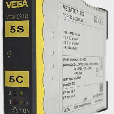 VEGATOR 122 TOR122.ACXXKBX SENSOR 50/60HZ 230VAC 65VDC 8VA F