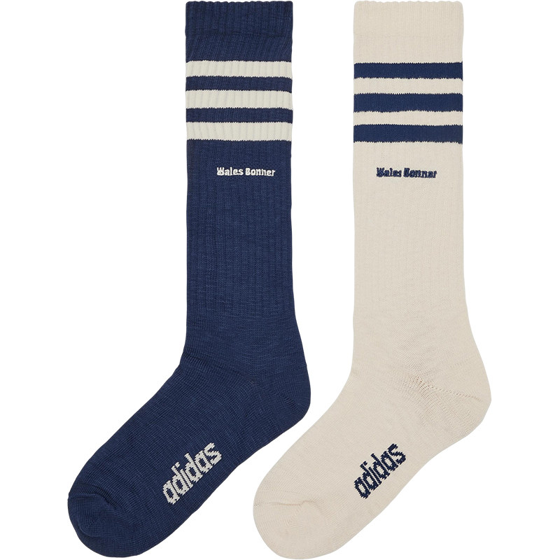 Adidas/阿迪达斯正品2025新款男女高筒经典运动袜两双装JH3609