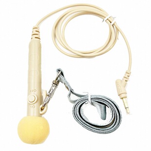 手持小话筒教师小蜜蜂扩音器专用耳麦上课通用导游挂脖有线麦克风