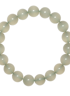 珂拉咪绿纹石天然水晶手串