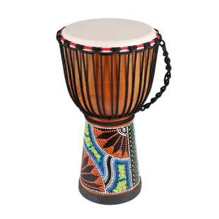 山羊皮丽江非洲鼓儿童成人专用云南大手鼓拍打击乐器标准10寸12寸