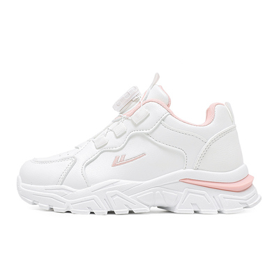 回力女童运动鞋2026旋钮小白鞋