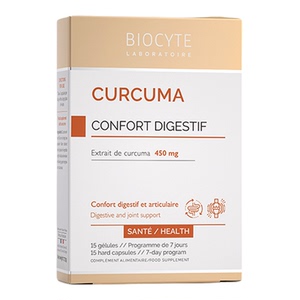 Biocyte碧维斯法国进口姜黄素粉护关节熬夜护肝解酒肠胃保健调理