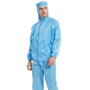透气防尘衣服工作服女无尘服分体连体全身防静电洁净服喷漆防护男