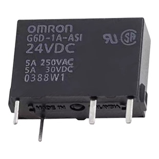 欧姆龙OMRON继电器模组G6D-F4B 24V G6D-1A-ASI DC24V4路常开