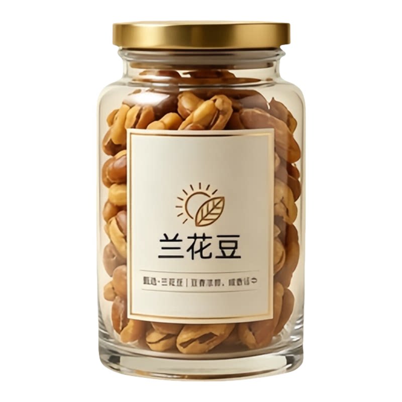 农科院兰花豆香辣牛肉味500g坚果炒货休闲零食小吃香酥蚕豆下酒菜
