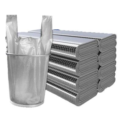 家用厨房背心式黑色垃圾袋实惠装