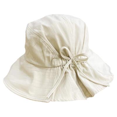 蝴蝶结渔夫帽时尚大檐可折叠盆帽